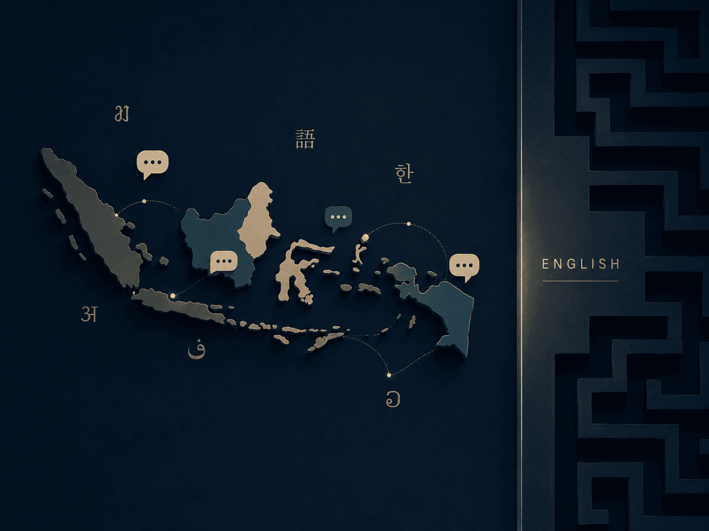 Indonesian multilingual learners connecting local languages, Bahasa Indonesia, and academic English